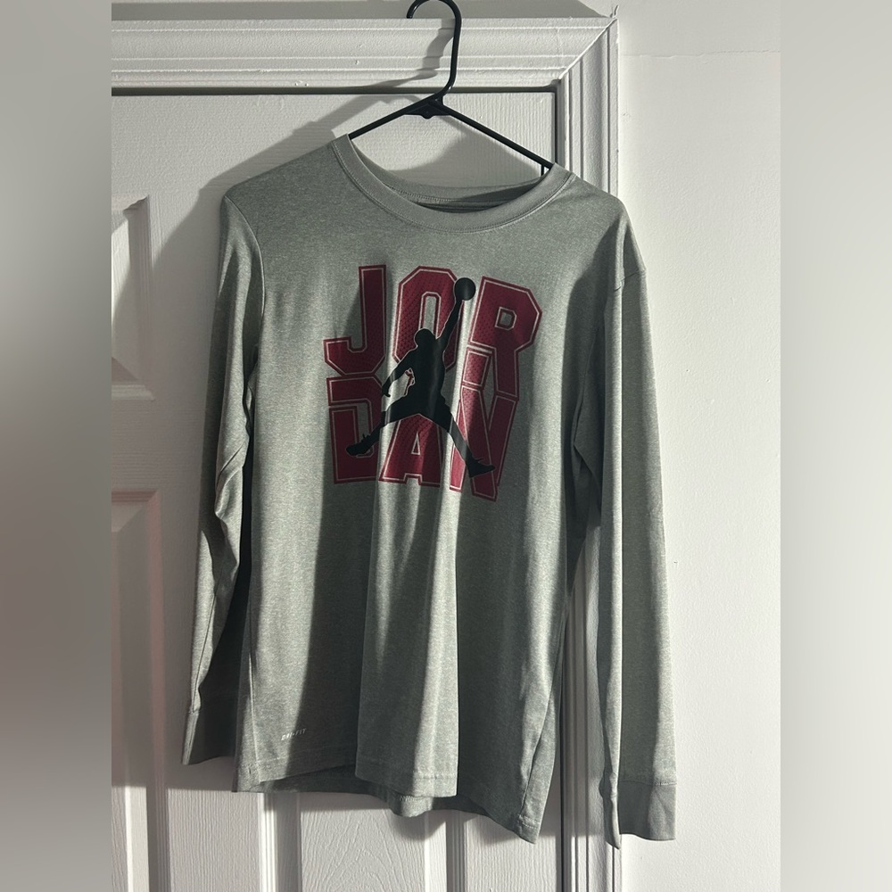 Dri-fit Jordan Gray long sleeve shirt